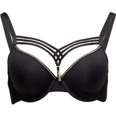 Paris Plunge Bra - Black/Gold