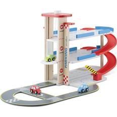 Toy Garage New Classic Toys Parking Garage with Track & 3 Cars 11040