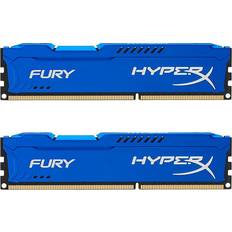 HyperX 16 GB Memorias RAM HyperX Fury Blue DDR3 1600Mhz 2x8GB (HX316C10FK2/16)