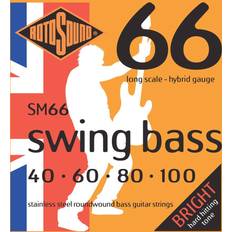 Accessoires Musicaux Rotosound SM66 Swing Bass stainless steel hybrid Jeu de Cordes basse