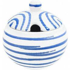 Zuckerschalen Gmundner Blaugeflammt Sugar bowl 10cm
