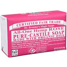 Dr. Bronners Pure Castile Bar Soap Rose 4.9oz