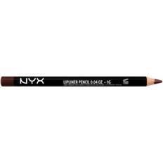 Noir Crayons à lèvres NYX Slim Lip Pencil Black Berry