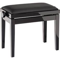 Accessori Musicali Konig & Meyer 13911 Sgabello per pianoforte in legno Black High Polish