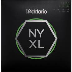 Libros D'Addario Cuerdas Guitarra Electrica Cuerdas de Guitarra Cuerdas para Guitarra Eléctrica NYXL1156 Cuerdas para Guitarra Eléctrica Nickel Wound, Superiores Medium/Inferiores Ext