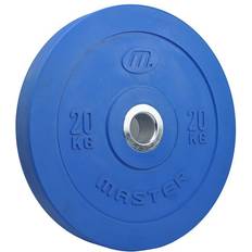 20kg plate Master Fitness Bumper Plate 20kg