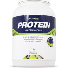 Ärtproteiner Proteinpulver på rea Better You Ärt & havreprotein Kokos & päron 1kg