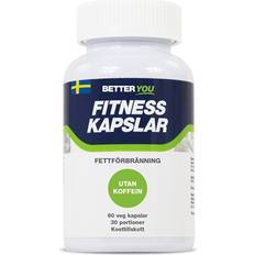 Better You Kapslar Viktkontroll & Detox Better You Fitnesskapslar utan koffein 60 st