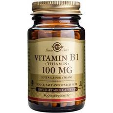 Thiamin b1 Solgar Vitamin B1 Thiamin 100mg 100 Stk.