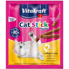 Vitakraft Gatto Animali domestici Vitakraft Cat-Stick Mini Kyckling/Lever