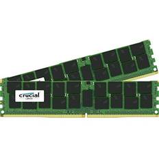 64gb ddr 4 Crucial 64GB (4 x 16GB) ECC Registered DDR4 2133 (PC4 17000) Server Memory Model CT4K16G4RFD4213