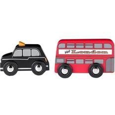 Tidlo Red Bus & Black Cab