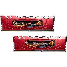 G.Skill Ripjaws 4 DDR4-2666 8GB CL15 Dual Channel (2 pcs) Intel XMP Rood