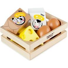 Tidlo Wooden Eggs & Dairy