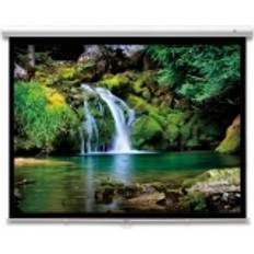 DELUXX Ecran de projection Manuel Advanced Slowmotion 16:9 Blanc Mat Polaro 266 x 148 cm