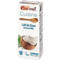 Leches y Bebidas Vegetales Ecomil Crema de Coco Bio Para Cocinar 200 ml