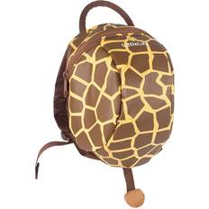 Littlelife Giraffe Toddler Backpack with Rein - Yellow/Brown