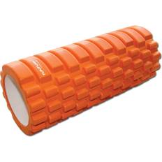 Rubber Foamrollers Tunturi Grid foam roller l 33 cm l Ø 13 cm l oranje