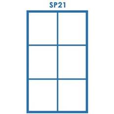 NorDan Tanum Alu-VF10x12 SP21 Aluminium Vridfönster 100x120cm