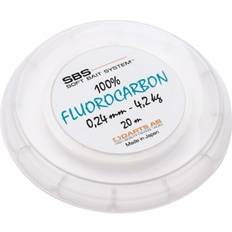 Fluorocarbon-linja Kalastuslangat Darts SBS 100% Fluorocarbon 0,36 mm 7,6 kg 20