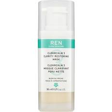 REN Clean Skincare Facial Masks REN Clean Skincare Clearcalm 3 Clarity Restoring Mask 1.7fl oz