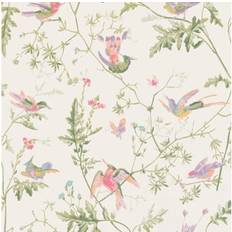 Cole & Son Hummingbirds Wallpaper Archive Anthology Soft multi-colour 100/14067 Roll