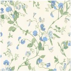 Cole & Son Tapete Sweet Pea von Blue verde