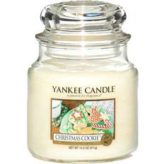 Glas Kerzenhalter, Kerzen & Duft Yankee Candle Christmas Cookie Medium Duftkerzen 411g