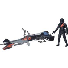 Star Wars Play Set Hasbro Star Wars the Force Awakens 3.75" Vehicle Elite Speeder Bike B3718