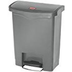 Cleaning Equipment & Cleaning Agents Rubbermaid Slim Jim Step On Front Step Bin 7.925gal