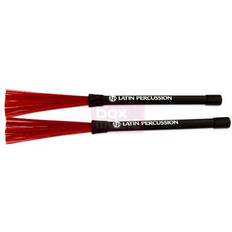 Brosse et Racle Baguettes Latin Percussion s LP LP-CCB BALAIS POUR CAJON ROUGE ET NOIR Accessoires cajon