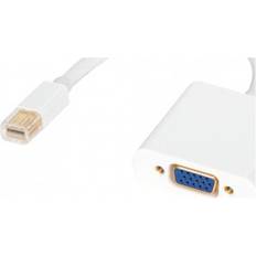 Vga til displayport Qnect VGA - DisplayPort Mini M-F 0.1m