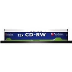 Verbatim 43480 CD-RW disc 700 MB 10 stuk(s) Spindel Herschrijfbaar