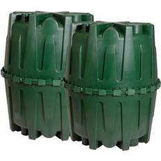 Grün Regenwassertonnen Garantia Herkules Tank Set 3200L