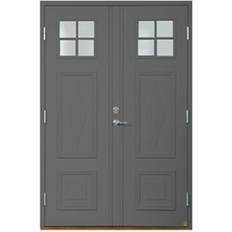 Leksandsdörren Lisselby Ytterdörr Klarglas S 6000-N H (130x210cm)