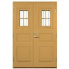 Leksandsdörren Rönnäs Ytterdörr Klarglas S 2040-Y20R V (130x210cm)