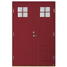 Leksandsdörren Lisselby Ytterdörr Klarglas S 4050-R H (140x210cm)
