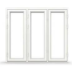 Tanum FS+FS+FS:22x7 Aluminium Sidohängt fönster 3-glasfönster 220x70cm