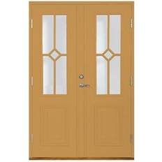 Leksandsdörren Brenäs Ytterdörr Klarglas S 2040-Y20R V (150x200cm)