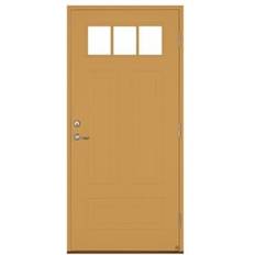 Leksandsdörren Mon Ytterdörr Klarglas S 2040-Y20R H (90x210cm)