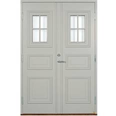 Leksandsdörren Rönnäs Ytterdörr Klarglas S 1502-Y50R V (130x210cm)