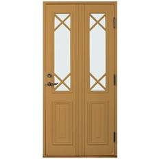 Leksandsdörren Klockarberg Ytterdörr Klarglas S 2040-Y20R V (100x210cm)