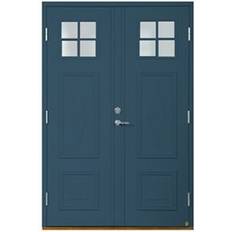 Leksandsdörren Lisselby Ytterdörr Klarglas S 6020-B V (150x210cm)