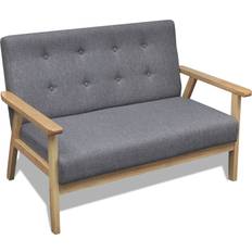 Möbler vidaXL Retro Soffa 113.5cm 2-sits