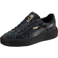 Black - Puma Suede - Women Shoes Puma Suede Platform Elemental W - Black