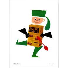 Olle Eksell Ögon Cacao 1956 Boy Poster 50x70cm