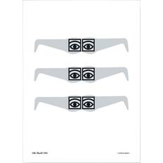 Olle Eksell Ögon Cacao 1956 Glasses Poster 50x70cm