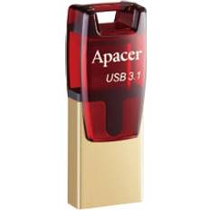 Hukommelseskort & USB Stik Apacer AH180 Type-C 64GB USB 3.1