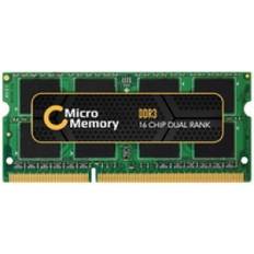 MicroMemory 2GB, DDR3, DDR3, Computer portatile, 1 x 2 GB