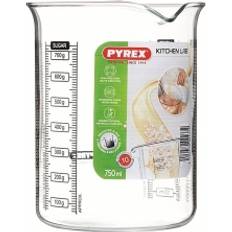 Apto para Congelador Tazas medidoras Pyrex Kitchen Lab Taza medidora 0.75L